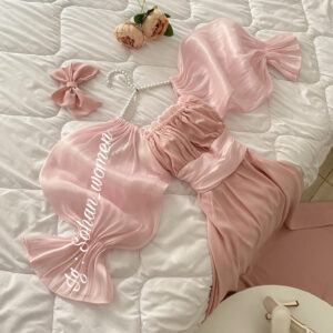 فستان الين (وردي فاتح)